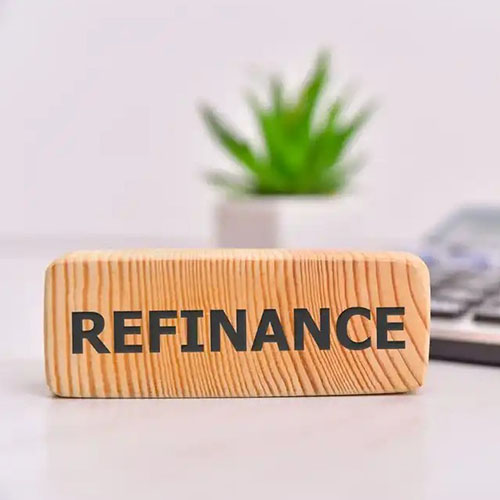 What does refinancing a loan mean?
